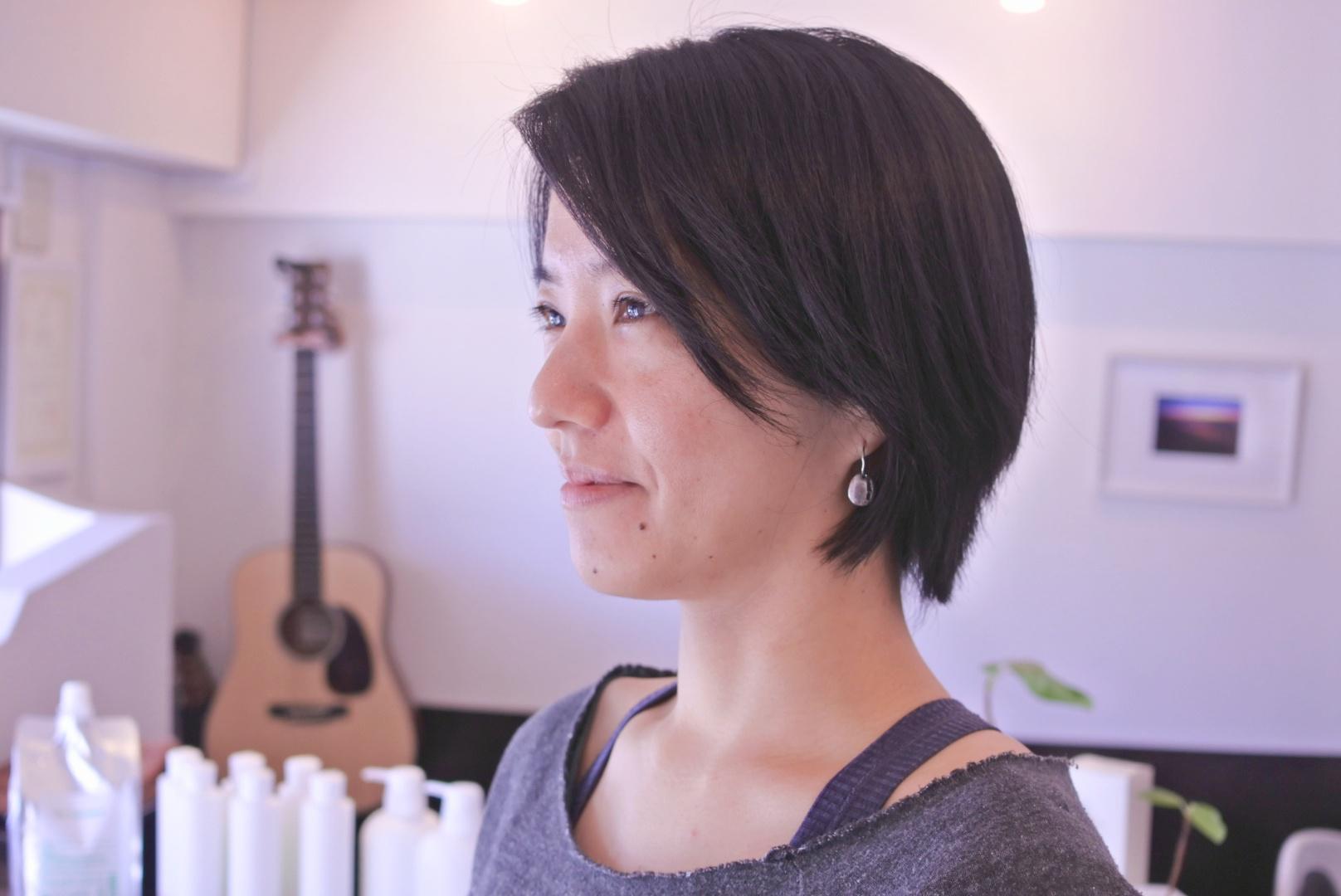 伸ばし中もメンテナンスカットが大事です♪