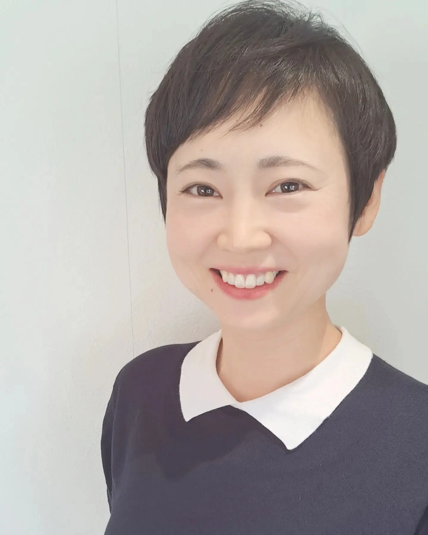 ベリーショートがお似合いのお客さま～ヘアドネーション～