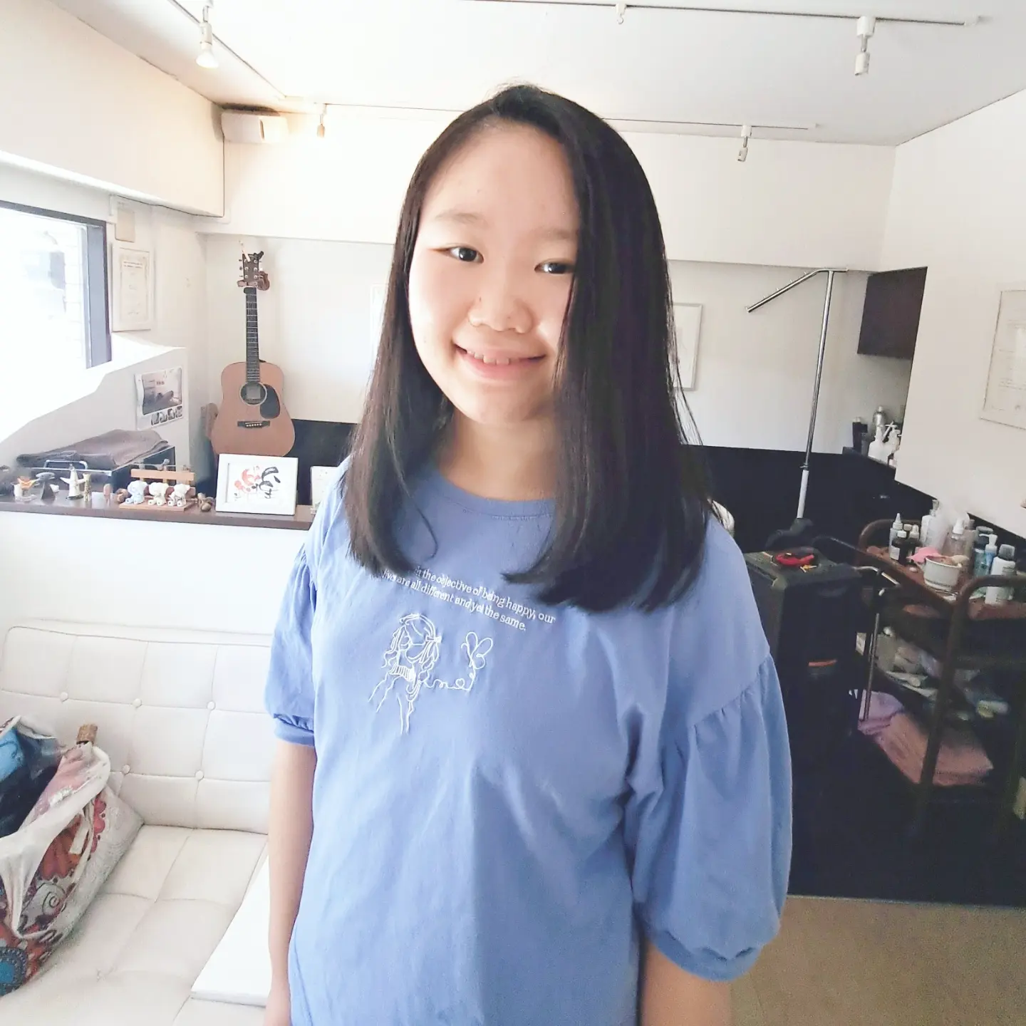 お誕生日の日にヘアドネーションカット✂️